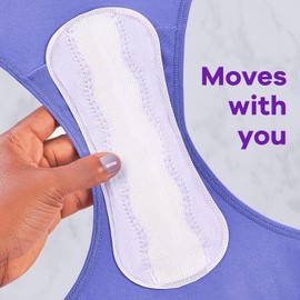 Always Anti-Bunch Xtra Protection Daily Liners, Long Length, Unscented, Feel Clean and Comfortable, 108 Count