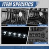 Auto Dynasty LED DRL Headlights Assembly Compatible with 2005 2006