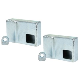 Mytee Products (2 Pack) Weld on Shipping Container Lock Box - Cargo Container High Security Lock Box to Protect Padlock