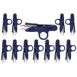 Golden Eagle Sharp Point Quick-Clip Lightweight Thread Snippers (12 Piece Pack)
