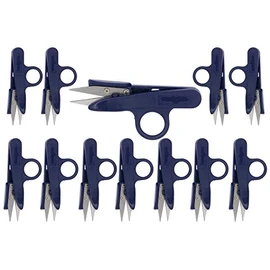 Golden Eagle Sharp Point Quick-Clip Lightweight Thread Snippers (12 Piece Pack)