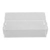 Acrylic Napkin Holder Transparent Uncapped Bathroom Napkin Holder for 23x14x6cm
