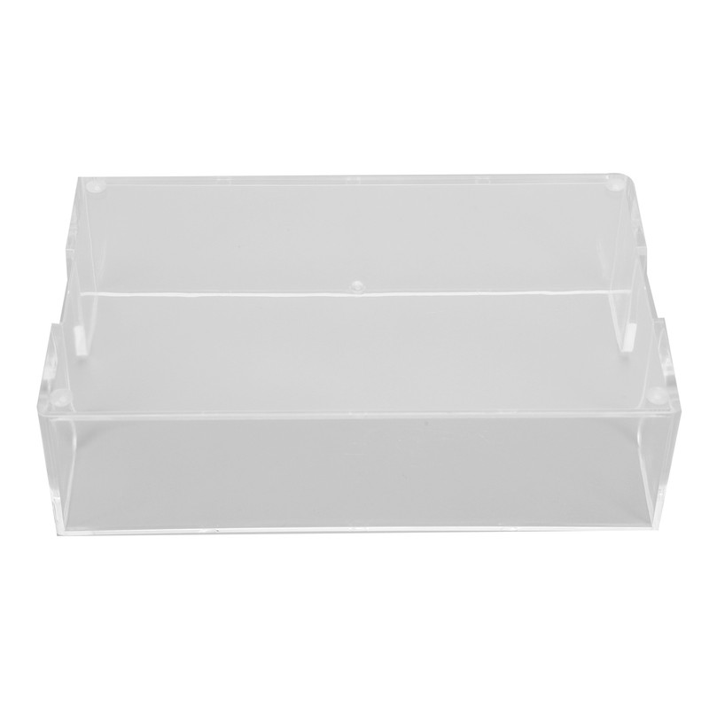 Acrylic Napkin Holder Transparent Uncapped Bathroom Napkin Holder for 23x14x6cm