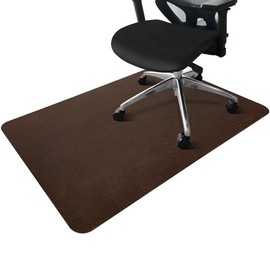 Office Chair Mat for Hardwood Floor Tile Floor Computer Gaming Rolling Chair Mat PVC Self Adhesive Waterproof Anti Slip Floor Protector Rug