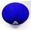 IncisoArt Hand Etched Cobalt Blue Cooler Goblet Sandblasted (Sand Carved)