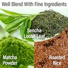 chaganju Genmaicha Green Tea with Roasted Brown rRce, Low caffeine,