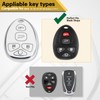 CTRINEWS for Chevy Key Fob Cover with Luxury Diamond Bling