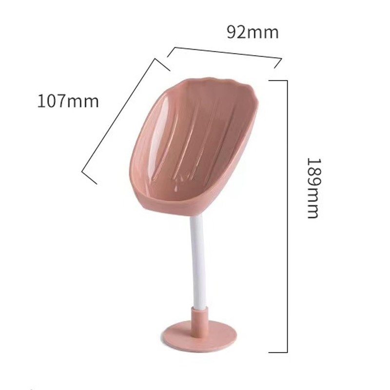 dancepandas Pack of 3 Soap Dish with Drain Soap Holder