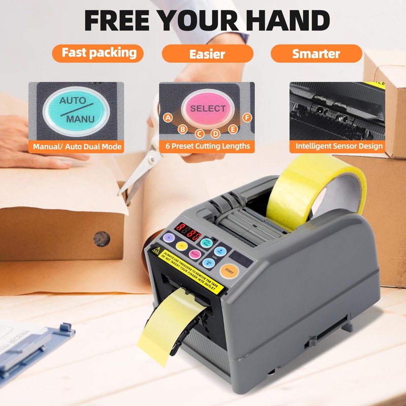 Ribbon Cutting Machine, 39.9 Inches Advanced Automatic Tape Dispenser, Ideal