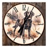 Decorative Concepts Hunting Dog Wall Clock Black Labrador Retriever