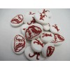 Unbranded *NEW* 2X "CRIMSON TIDE" MASCOT SILICONE VIBRATION DAMPENERS TENNIS