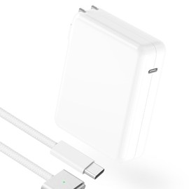 Charger for MacBook Air 16 14 inch MacBook Pro 13 15 inch 2025 2024 2023 2022 2021 M4 M3 M2 M1, 140W USB C Power Adapter, 6.6FT USB C to 3 Braided Cable with LED, Powerful Connect, Original Quality