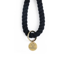 Black Rope Leashes for Dogs Rope Dog Leash Rope Cute Dog Leash Braided Dog Leash Cotton Rope Leash for Medium Dogs Large Dogs 5FT Organic Cotton