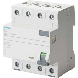 Siemens Indus. Sector Earth Leakage Circuit Breaker 5SV3342 6KL 25 A 3 + N 30 MA 400 V SENTRON Residual Current Circuit Breaker 4001869430119