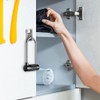 Combination Lock, 5 Digit Combination Padlock, 7mm Width Flexible Cable