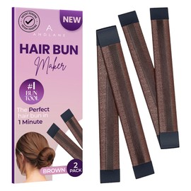 Hair Bun Maker for Women's Hair - Hair Bun Accessories for Women and Kids - Easy Hair Bun Clip for Long Hair - French Twist Hair Tool - Sock Bun, Ballet Bun with Enhanced Bun Holder