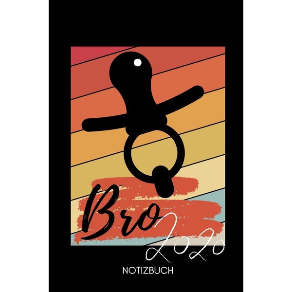 BRO 2020 NOTIZBUCH: A5 2020 KALENDER als Geschenk für werdende