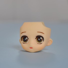 YMY Makeup Doll Face Doll Action Figure Accessories ob11 Doll Accessories DIY Toy Gift Suitable for GSC 1/12 Scale Doll Head