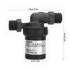 24v 18W DC Brushless Solar High Temperature Water Pump for