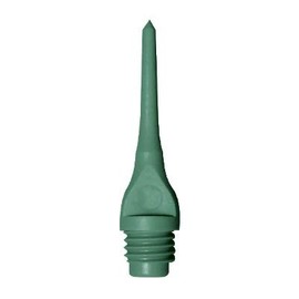 Mueller 1/4" Plastic Keypoint Dart Tip – Bag/100 - American Made (Teal)
