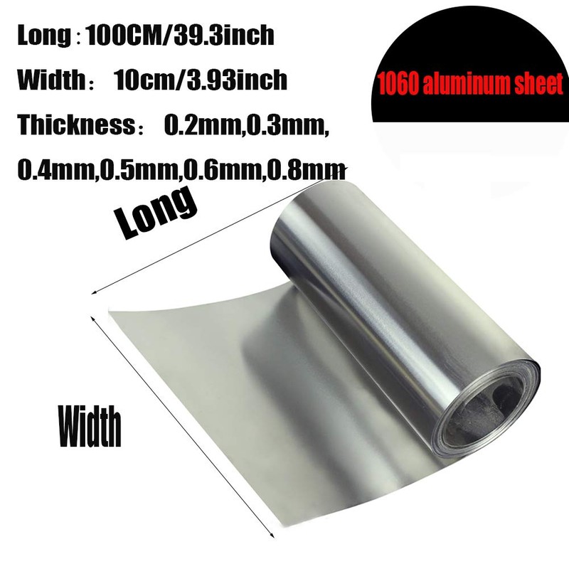 SOFIALXC 1060 Aluminium Tape, Aluminium Foil, Fine Sheet Panel, DIY