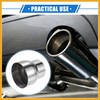 Partuto 2 Pcs Exhaust Pipe Adapter Connector Reducer, 3" ID