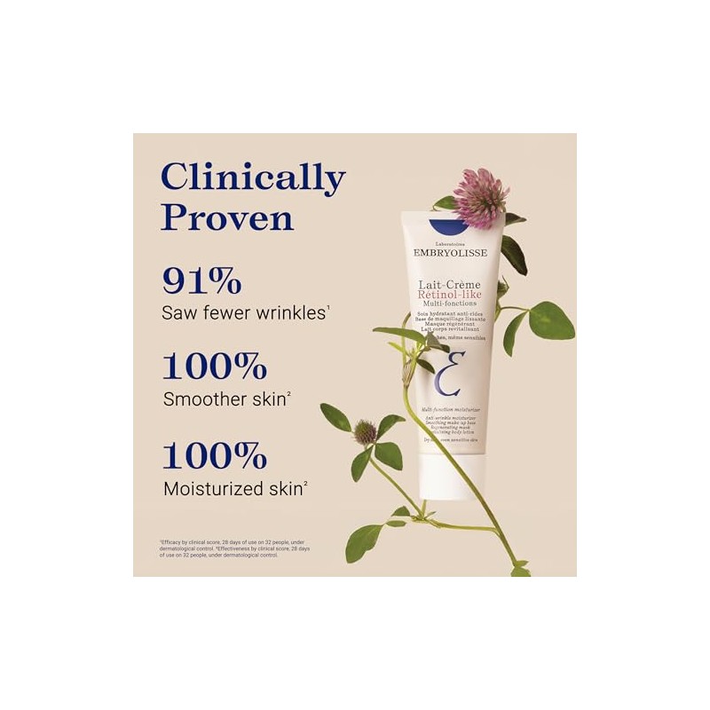 Embryolisse Crema Hidratante Antienvejecimiento Base Maquillaje Alternativa Retinol Lait Pieles