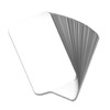 Blank Cards, 100 Cards, White, 3.5 x 2.1 inches (8.8
