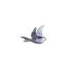 Handcrafted Nautical Decor Rustic Silver Cast Iron Flying Bird Decorative