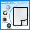 Magnetic Sign Holder Wall Mount Self-Adhesive Display Frames 8.5 x