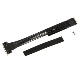 KALEA-INFORMATIQUE M2 NVMe M Key Port Adapter to Oculink SFF-8612 PCIe 4.0 Compatible with 64GT/s Bandwidth