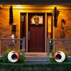 10 Pcs Halloween Eyeball Red Inflatable Eye Ball 12 Inch