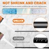 WELLUCK Black Silicone Caulk, 100% Waterproof Silicone Sealant Adhesive Caulking,for