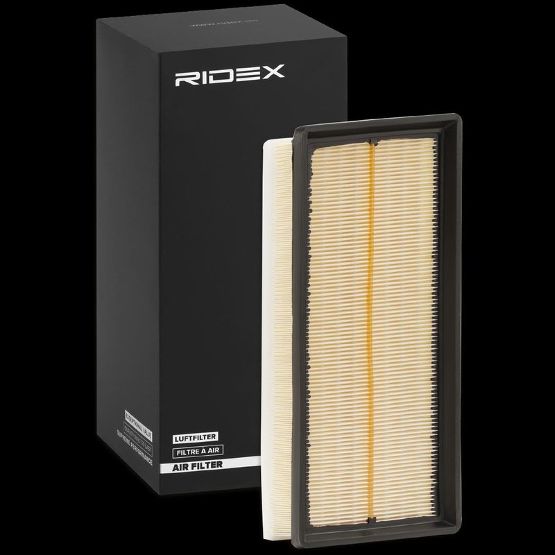 RIDEX 8A0144 Engine Air Filter, Air Filter Insert, Car Filter,