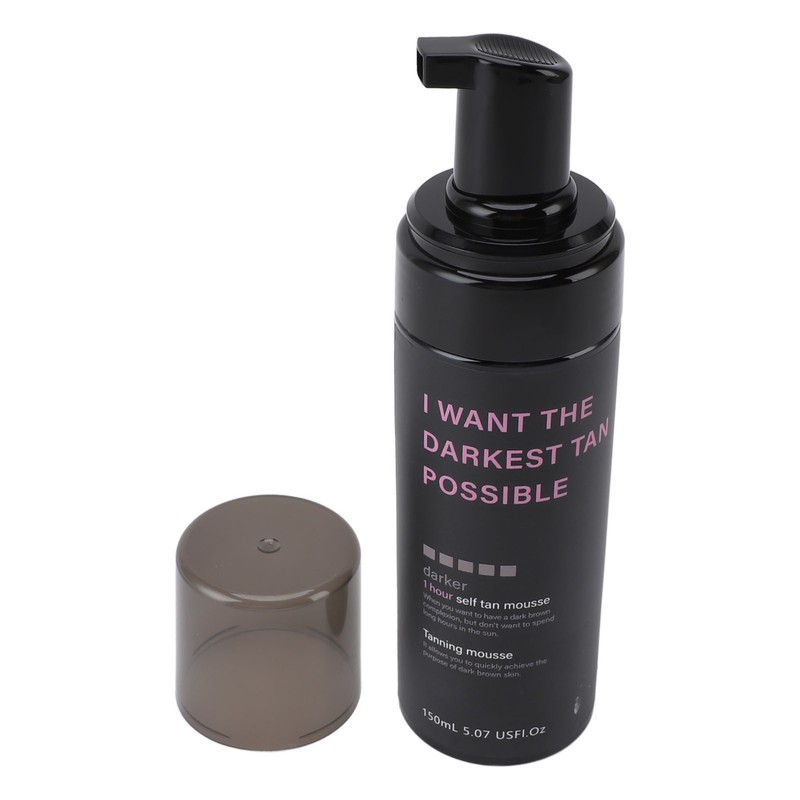 150ml Dark Self Tanning Foam Enriched with Argan Oil Even