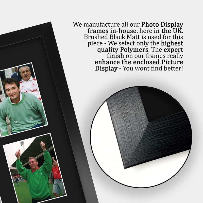 HWC Trading FR A3 Brian Clough Nottingham Forest Gifts Printed