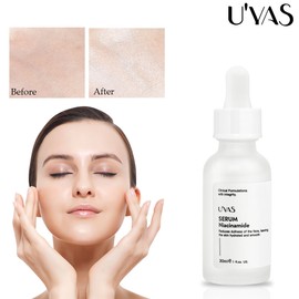 U'YAS 30ml Niacinamide Vitamin B3 Serum Cream Hyaluronic Acid Anti Aging Skin Repair