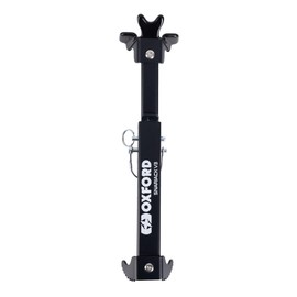 Oxford SnapJack V3 | Compact Portable Motorcycle Jack Secure Motorbike Maintenance Stand, Black