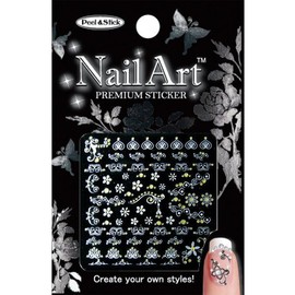 Nail Ssen Nail Art Sticker NSA-PS-14 / 네일쎈 네일아트스티커 NSA-PS-14