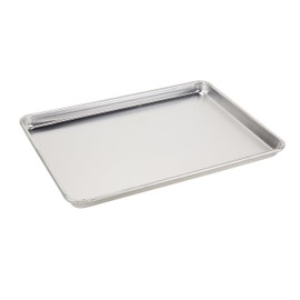 Vollrath 5303 Wear-Ever Half-Size Sheet Pan, 18" x 13", Closed-Bead, Aluminum