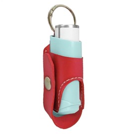 Portable Inhaler Holder - Portable Leather Inhaler Holder - PU Leather Storage Tool for Camping, Travel, Business Trip, Home, School