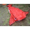 Kite Octopus 揚gare. 2 m Red (Black, Light Blue) Dolphin