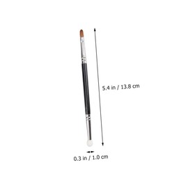 VICASKY 4Pcs Double Head Conceal Makeup Brush Small Creative Eyeliner Tool for Foundation Application Comfortable to Touch for Makeup Enthusiasts and Beginners