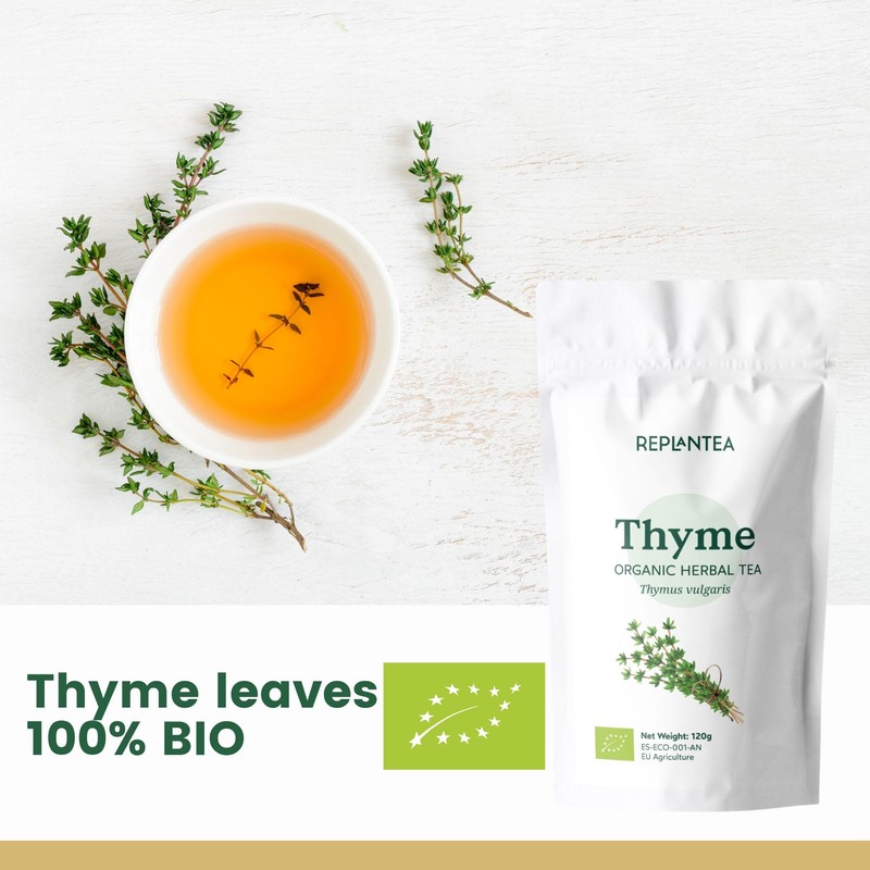 Thyme Tea Loose Organic 120g (60 Cups) | Organic Dried