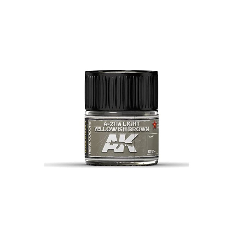 AK REAL COLORS RC314 A-21M Light Yellowish Brown (10 ml)