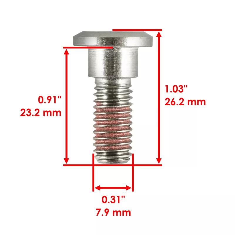 Honda 4 Front Disc Bolt Stud Fits Honda Shadow ACE