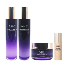 AHC [Fashion Plus] [AHC] AHC Prime Basic Set Toner + Lotion + Cream + Density Serum AHC Expert NEW EX 3 types + Density Serum / [패션플러스][AHC]AHC 프라임 기초 세트 토너+로션+크림+밀도세럼 AHC 엑스퍼트 NEW EX 3종+밀도세럼