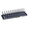 Hansen Socket Organizer 38023 3/8" Drive Metric - 3 Row