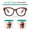 Eyekepper 5 Pack Oversized Reading Glasses - Retro Readers for