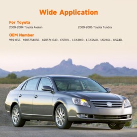 989-035 Ignition Lock Cylinder with Keys Compatible with 2000-2004 Toyota Avalon & 2000-2006 Toyota Tundra, Ignition Switch Lock Cylinder Replaces US247L, US265L